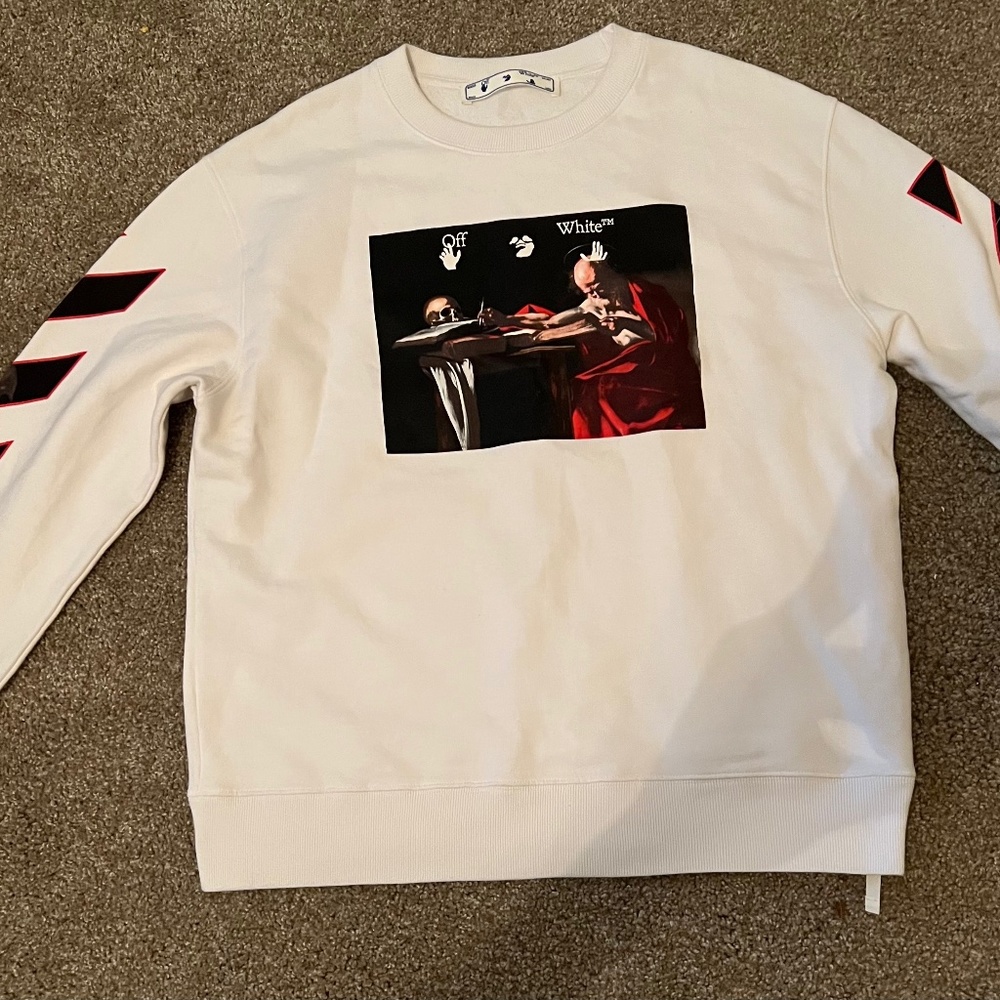 Off-White Caravaggio print sweatshirt